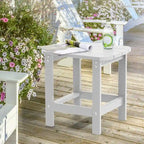 Table d'appoint rectangulaire d'extérieur BONOSUKI toutes saisons Adirondack