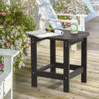 Table d'appoint rectangulaire d'extérieur BONOSUKI toutes saisons Adirondack