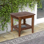 Table rectangulaire en bois Laguna 24 résistante aux intempéries