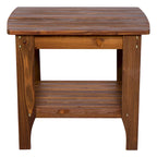 Table rectangulaire en bois Laguna 24 résistante aux intempéries