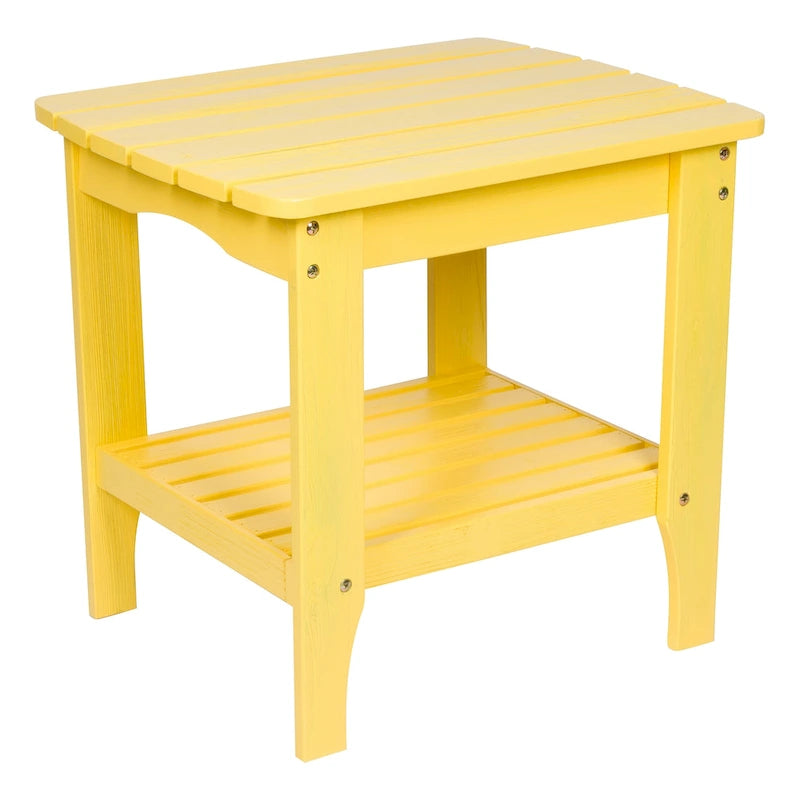 Table rectangulaire en bois Laguna 24 résistante aux intempéries