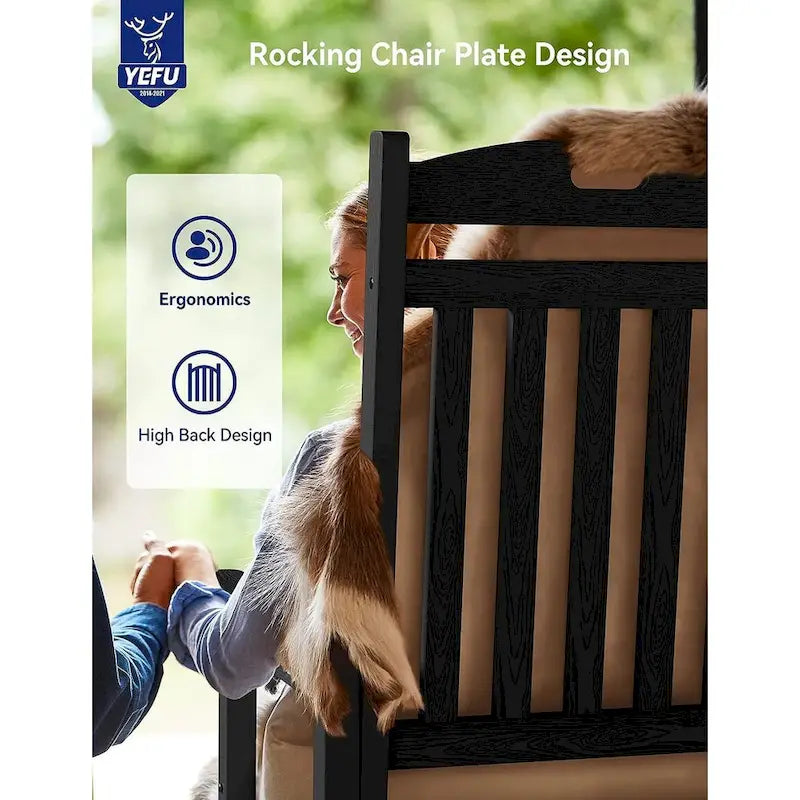 Fauteuil à bascule d'extérieur tout temps WINSOON