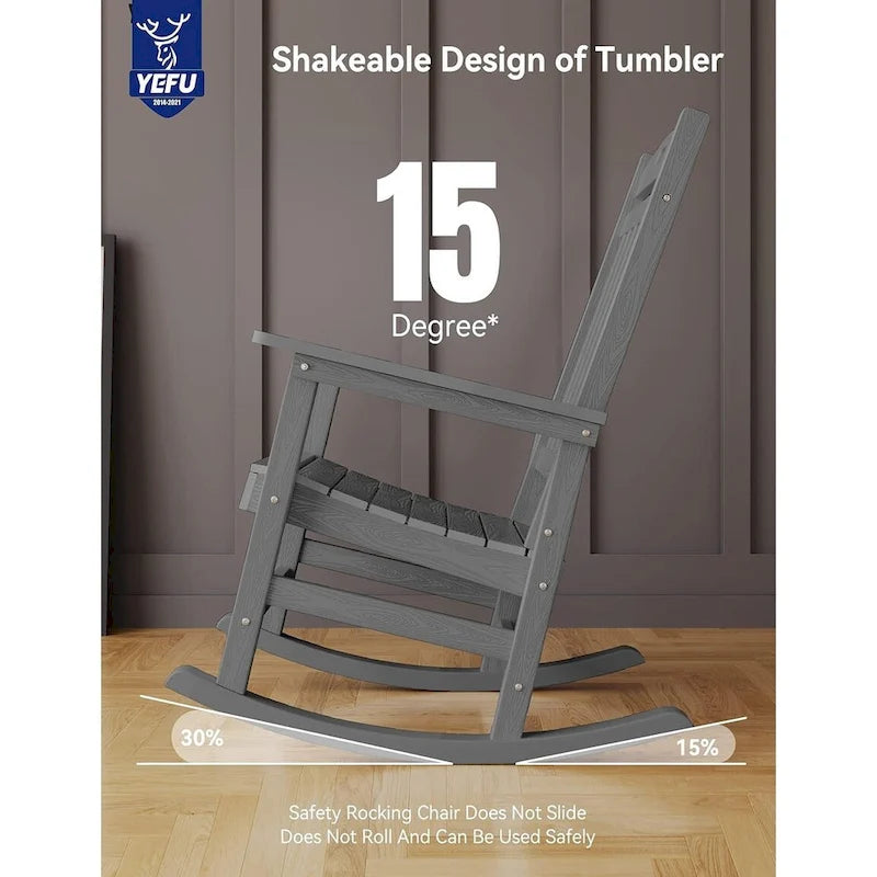 Fauteuil à bascule d'extérieur tout temps WINSOON