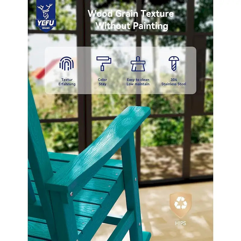 Fauteuil à bascule d'extérieur tout temps WINSOON
