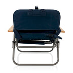 Chaise de plage rembourrée Oniva Descanso, (bleu marine)