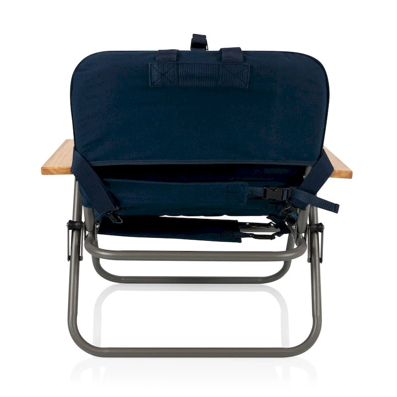 Chaise de plage rembourrée Oniva Descanso, (bleu marine)
