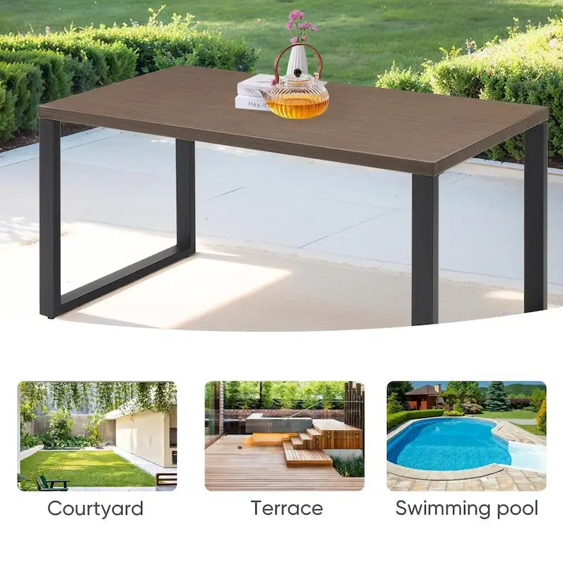 Table basse de jardin
