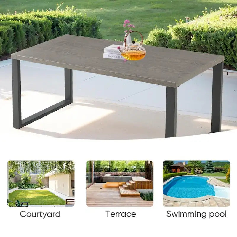 Table basse de jardin