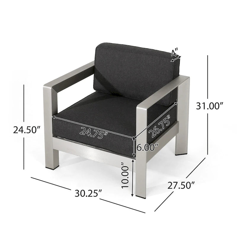 Fauteuil de club d'extérieur
