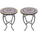 Table d'appoint Collection Mosaïque (lot de 2)