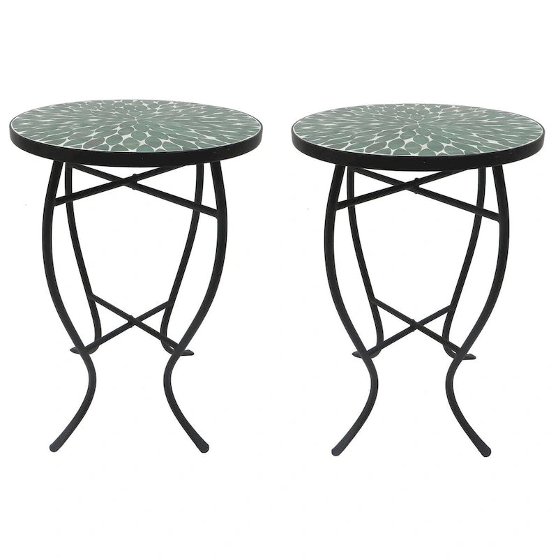 Table d'appoint Collection Mosaïque (lot de 2)