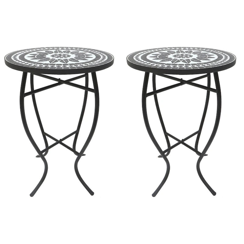 Table d'appoint Collection Mosaïque (lot de 2)