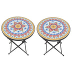 Table d'appoint Collection Mosaïque (lot de 2)