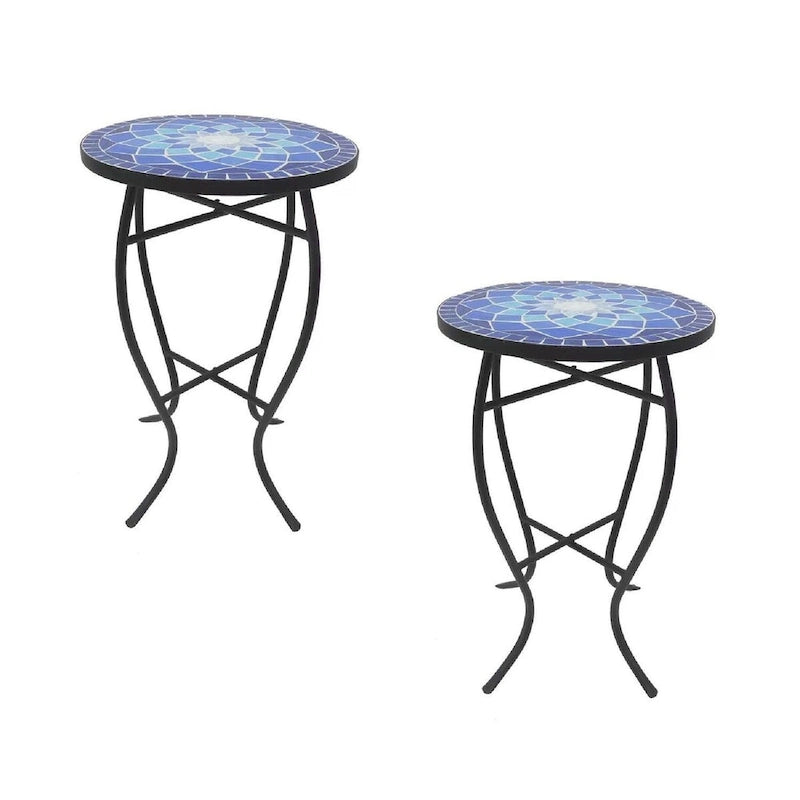 Table d'appoint Collection Mosaïque (lot de 2)