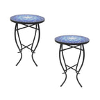 Table d'appoint Collection Mosaïque (lot de 2)