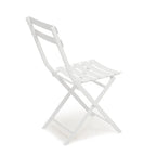 Ensemble de bistro 3 pièces avec table ronde et chaises pliantes – 31,7 H x 17,32 L x 16,53 P
