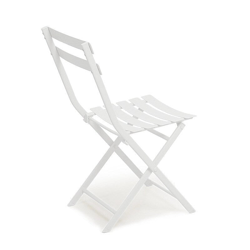 Ensemble de bistro 3 pièces avec table ronde et chaises pliantes – 31,7 H x 17,32 L x 16,53 P