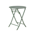 Ensemble de bistro 3 pièces avec table ronde et chaises pliantes – 31,7 H x 17,32 L x 16,53 P