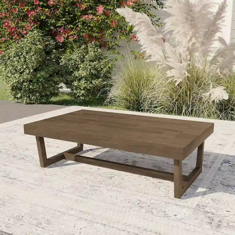 Outdoor Wooden Side Tables Sectional Furniture