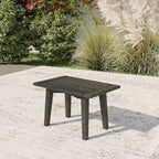 Tables d'appoint extérieures en bois pour meubles modulaires