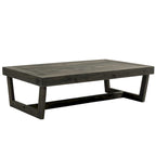 Tables d'appoint extérieures en bois pour meubles modulaires