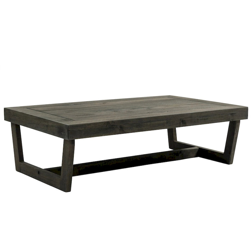 Tables d'appoint extérieures en bois pour meubles modulaires