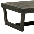Tables d'appoint extérieures en bois pour meubles modulaires