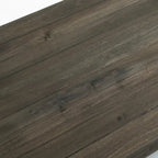 Tables d'appoint extérieures en bois pour meubles modulaires