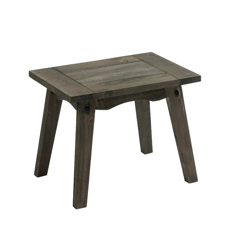 Tables d'appoint extérieures en bois pour meubles modulaires
