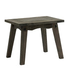 Tables d'appoint extérieures en bois pour meubles modulaires
