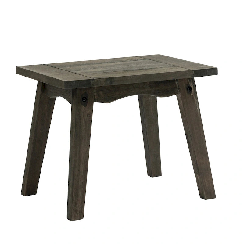 Tables d'appoint extérieures en bois pour meubles modulaires