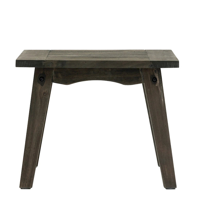 Tables d'appoint extérieures en bois pour meubles modulaires