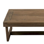 Tables d'appoint extérieures en bois pour meubles modulaires
