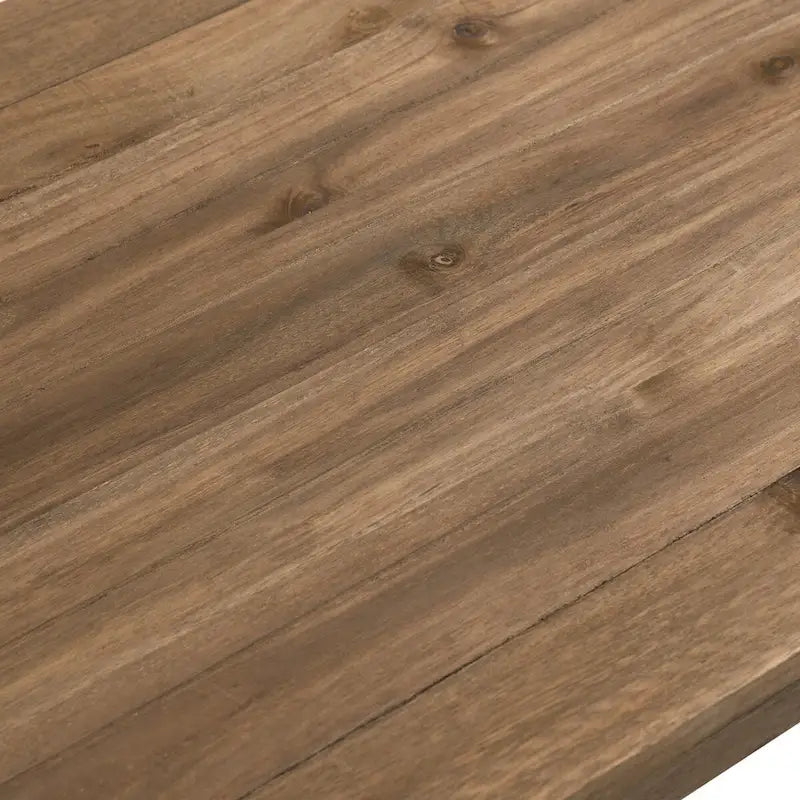 Tables d'appoint extérieures en bois pour meubles modulaires