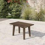 Tables d'appoint extérieures en bois pour meubles modulaires