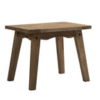 Tables d'appoint extérieures en bois pour meubles modulaires