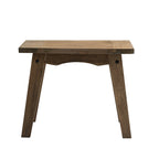 Tables d'appoint extérieures en bois pour meubles modulaires