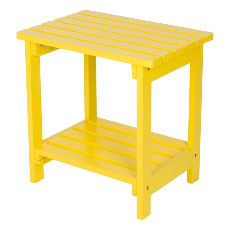 Table d'appoint rectangulaire d'extérieur Luca 19.75 pour patio
