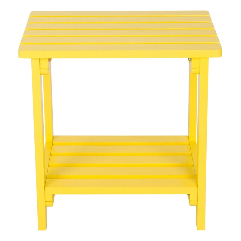 Table d'appoint rectangulaire d'extérieur Luca 19.75 pour patio