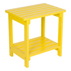 Table d'appoint rectangulaire d'extérieur Luca 19.75 pour patio