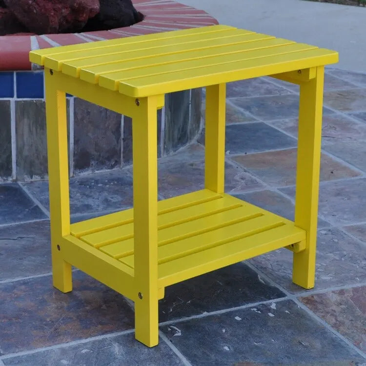 Table d'appoint rectangulaire d'extérieur Luca 19.75 pour patio