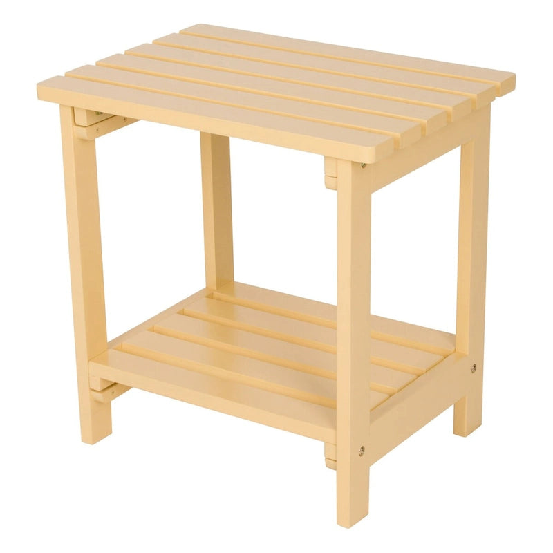 Table d'appoint rectangulaire d'extérieur Luca 19.75 pour patio
