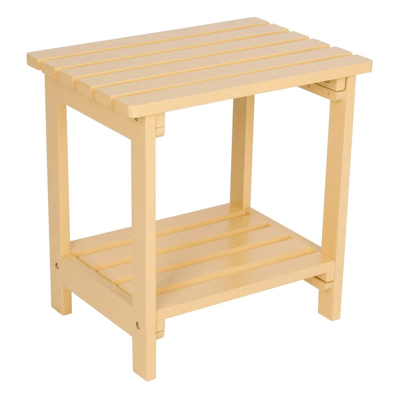 Table d'appoint rectangulaire d'extérieur Luca 19.75 pour patio