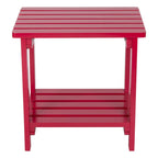 Table d'appoint rectangulaire d'extérieur Luca 19.75 pour patio