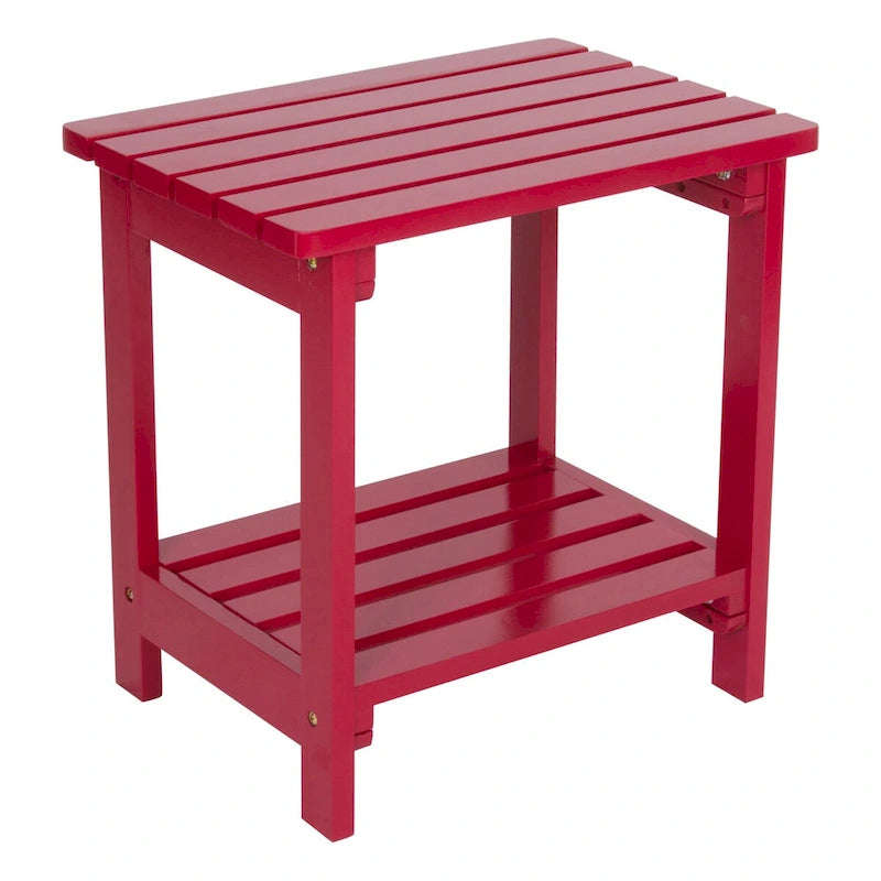 Table d'appoint rectangulaire d'extérieur Luca 19.75 pour patio
