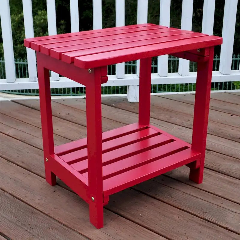 Table d'appoint rectangulaire d'extérieur Luca 19.75 pour patio