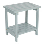 Table d'appoint rectangulaire d'extérieur Luca 19.75 pour patio