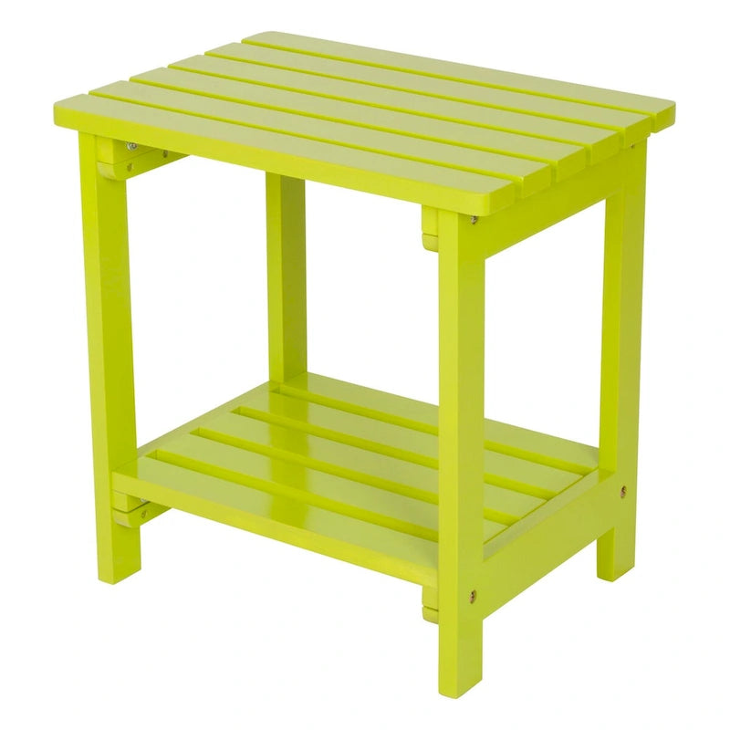 Table d'appoint rectangulaire d'extérieur Luca 19.75 pour patio