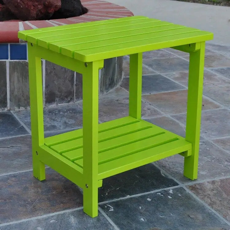 Table d'appoint rectangulaire d'extérieur Luca 19.75 pour patio