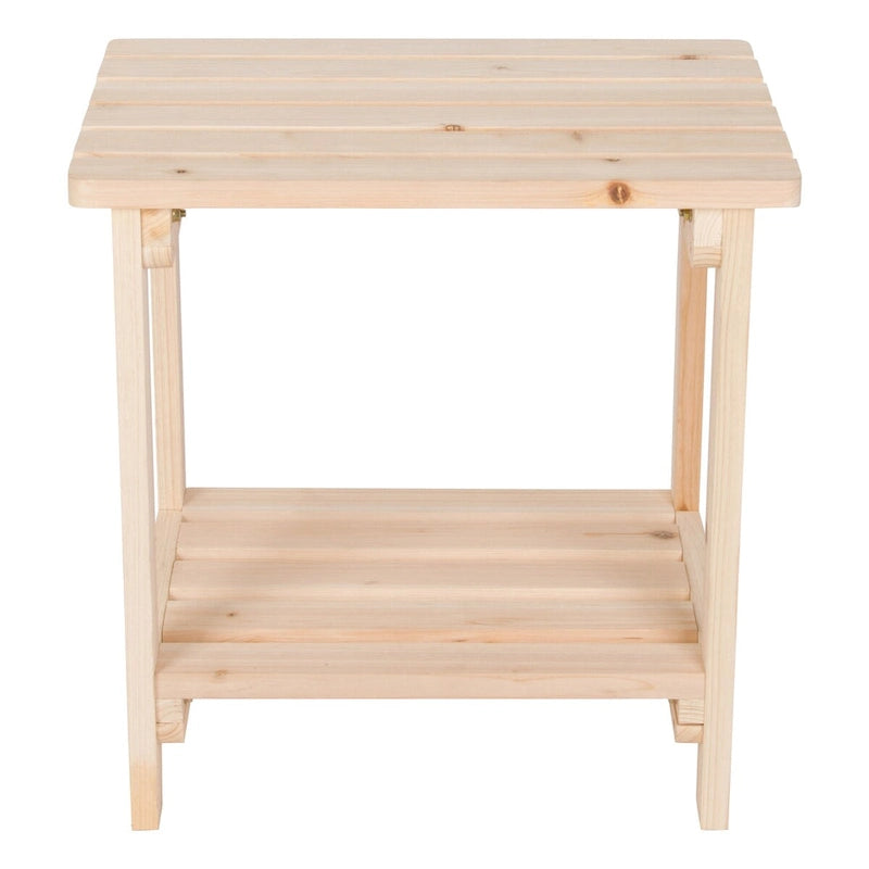 Table d'appoint rectangulaire d'extérieur Luca 19.75 pour patio